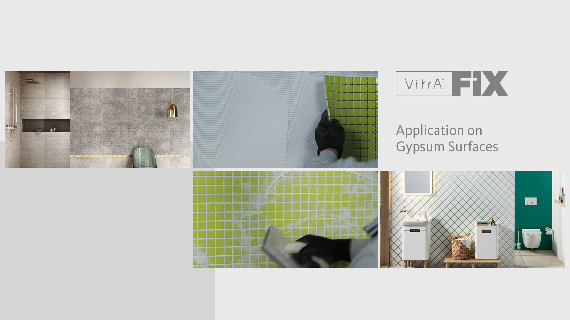 Application on Gypsum Surfaces